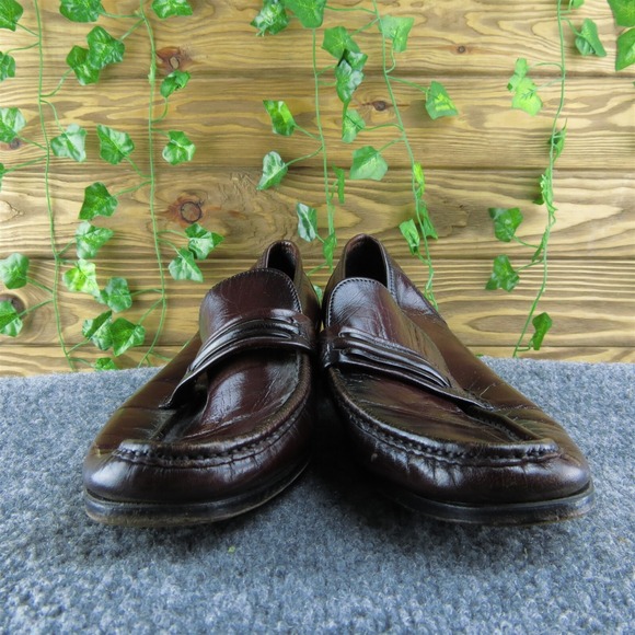 Florsheim 33455 Men Loafer‎ Shoes Size 8.5 Medium Brown Leather Slip On main image 5